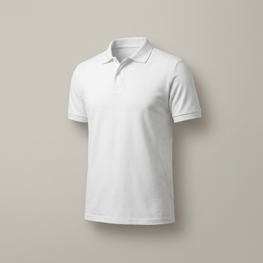 Premium Polo — White