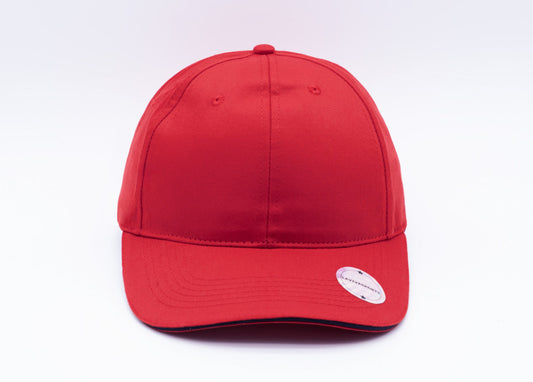 Classic Twill Baseball Cap — Red