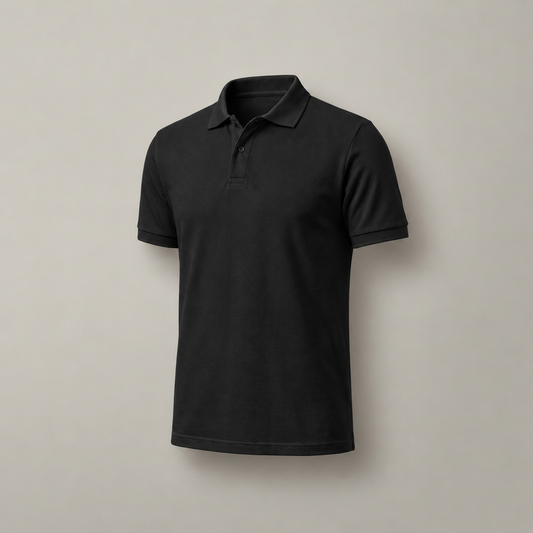 Premium Polo — Black